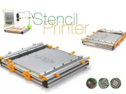 Stencil Printer Free 3D model