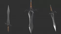 Sword Began Free low-poly  3D model