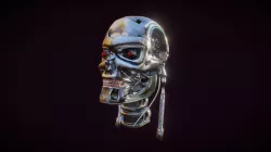  T-800 Free low-poly  3D model