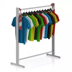 T-shirts on Hangers 3D model