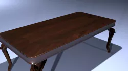 table Free 3D model