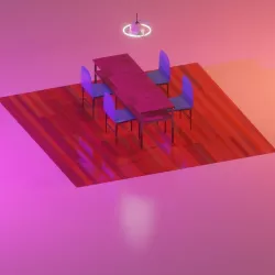 table Free 3D model