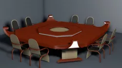 table  Free 3D model