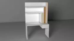table Free 3D model