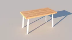 table Free 3D model