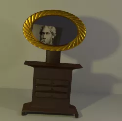 TABLE MIRROR Free 3D model