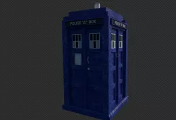 Tardis 3D model