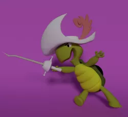 Touche Turtle  Free 3D model