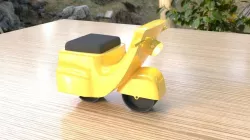 toy scooter Free 3D model