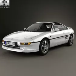 Toyota MR2 1990 3D model