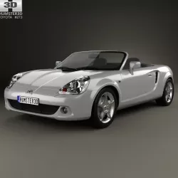 Toyota MR2 Roadster 1999 3D model