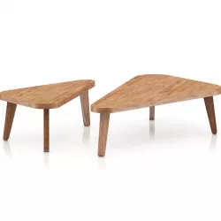 Two Triangle Coffee Tables 3D model
