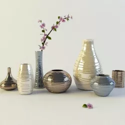 vases 3D Model Collection Free 3D model