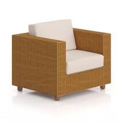 Wicker Armchair 3D model