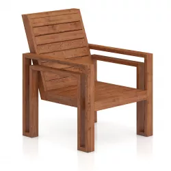 Wooden Chair 3D model
