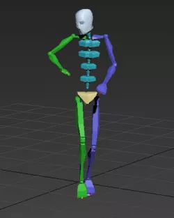 yellow red card sample -free test Free 3D model