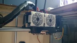 012a - Fan Shroud for FlashForge Creator Creator X 3D printer -  3D print model
