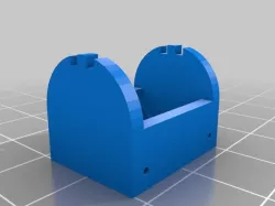 3 coin cells holder