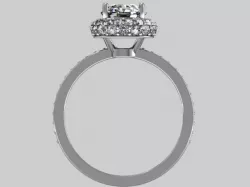 3MD Wedding Ring U007 3D print model