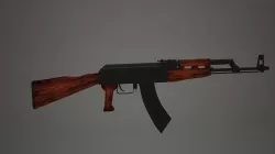 AK47 Rifle  Free 3D model