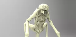 Alien creature  3D print model