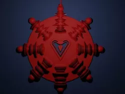 All You Need Is Love Pendant 3D print model