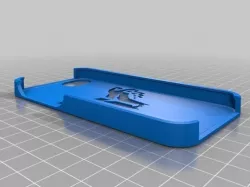 Angry fox face Iphone 5 case 3D print model