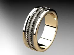 Bead Ring Series 3D print model