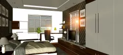 bedroom 3D print model