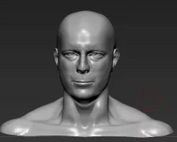 Bruce Willis 3D print model