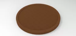 Button 3D print model
