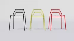 Cafe chair Free 3D model
