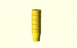 caliber 22 SILENCER  3D print model