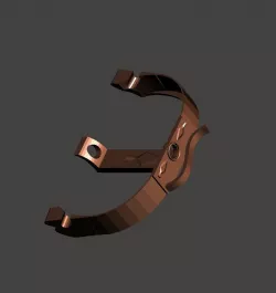 Calibration model - toy straw bow 3D print model