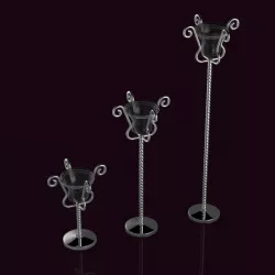 Candle stand 3D print model