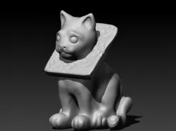 Cat Breading 3D print model