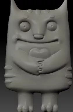 cat lover 3D print model
