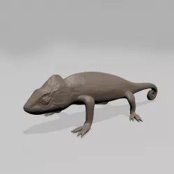 Chameleon printable 3D print model