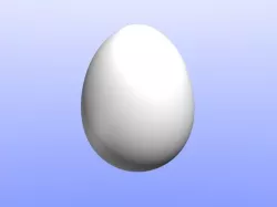 Chicken Egg 3D print model
