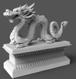Chinese Dragon 3D print model