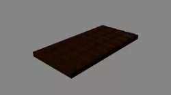 Chocolate Bar Free 3D model
