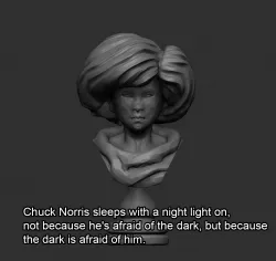 Chuck 3D print model