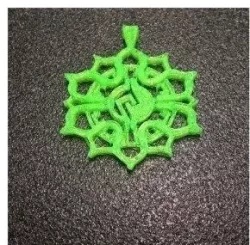Ciondolo maya linea moda ikow 3D print model