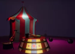 Circus  Free low-poly  3D model