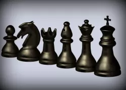 Classic Chess Set 3D print model