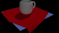 Coffee Cup Low-poly  3D print model