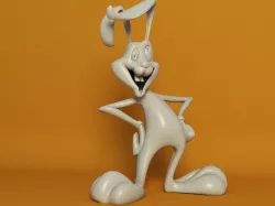 Crazy Rabbit  3D print model