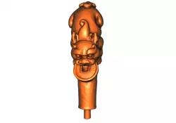 Crutch 3D print model