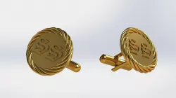 Cufflinks 3D print model