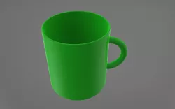 Cup 3D print model